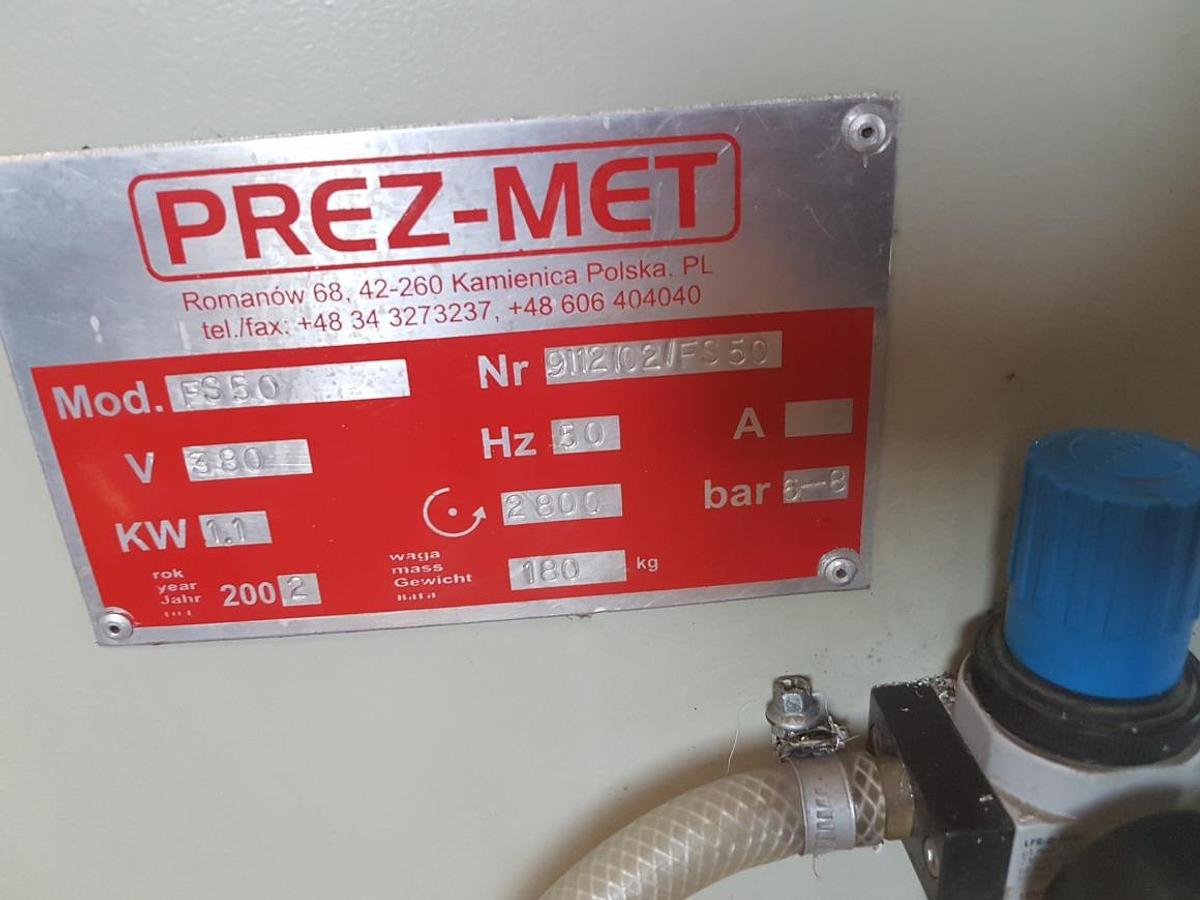 Used POLE MILLING MACHINE PREZ-MET FS 50 YEAR 2002