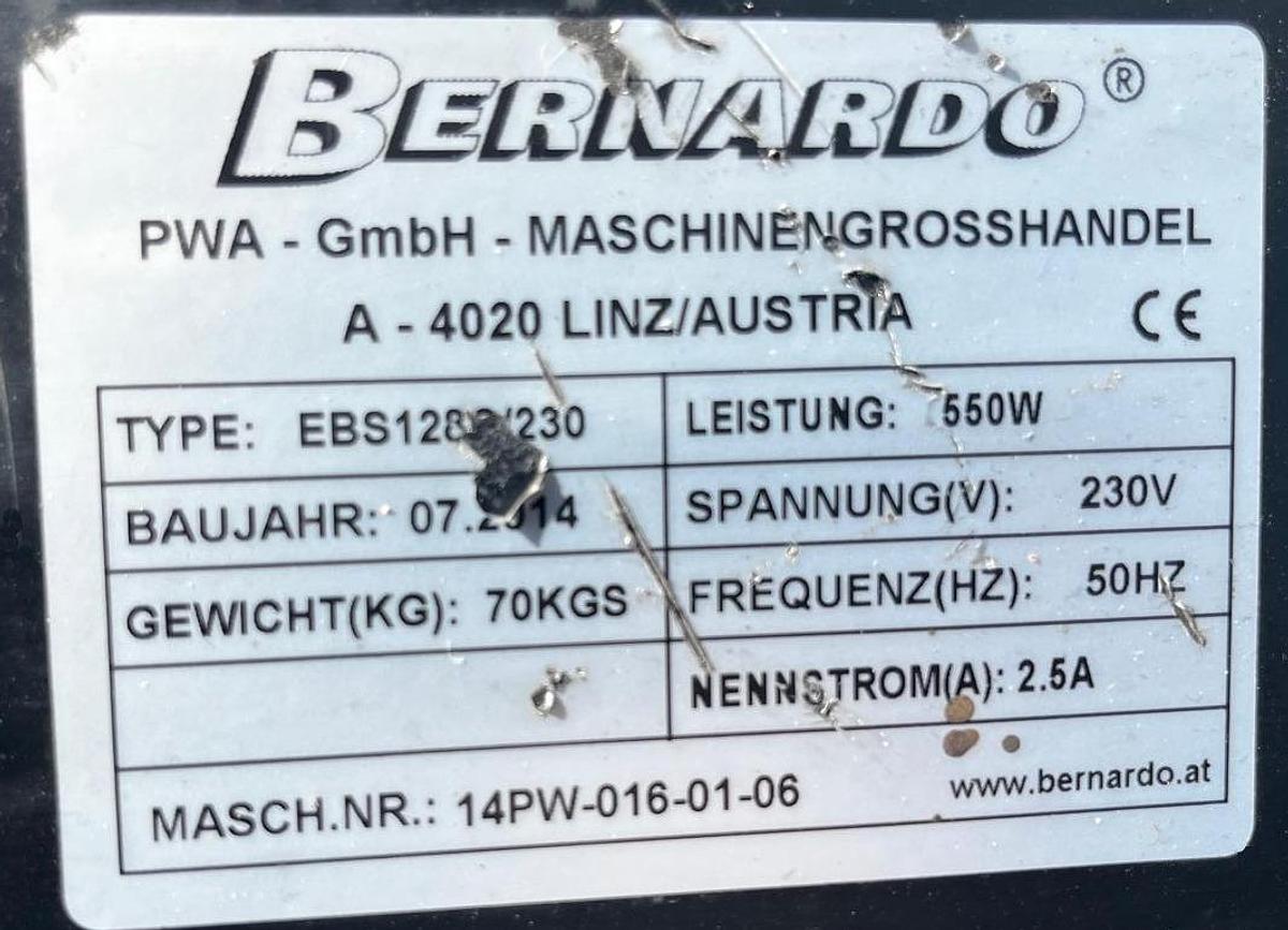 Used BELT SAW BERNARDO EBS 128 C YEAR 2014
