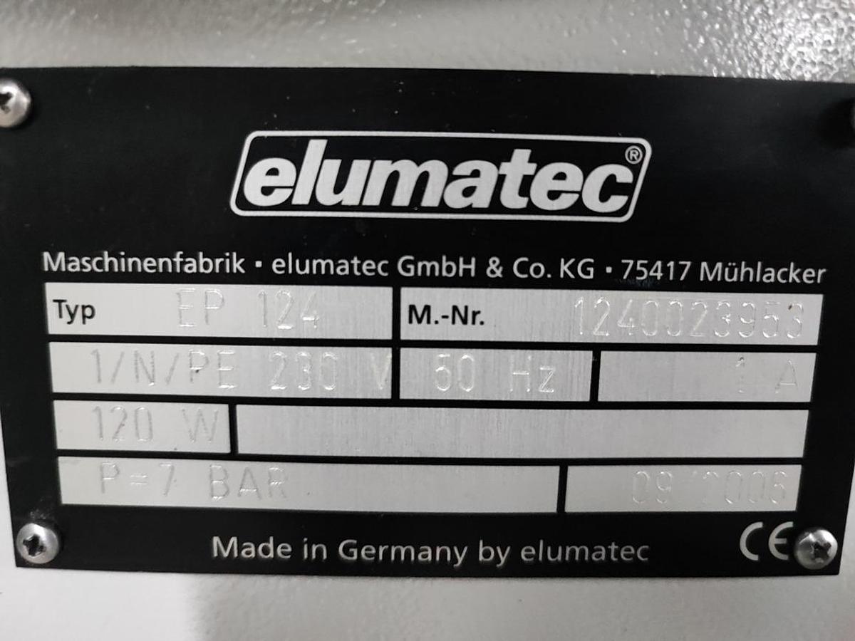 Used CORNER CRIMPING MACHINE ELUMATEC EP 124 YEAR 2006