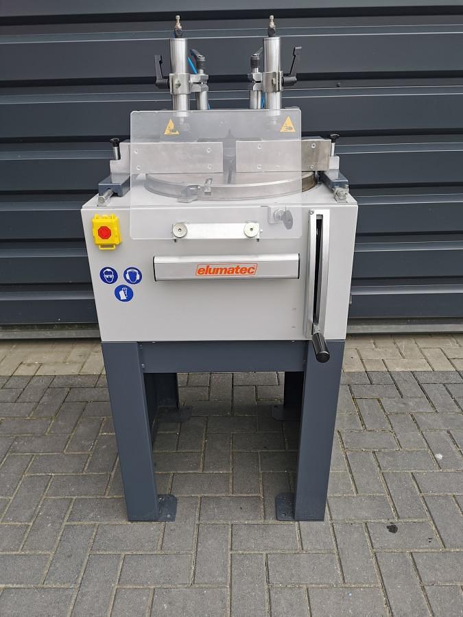 Used ELUMATEC SINGLE HEAD SAW TS 161/21 YEAR 2000Elumatec TS 161/21 SINGLE HANDLING Saw Year 2000