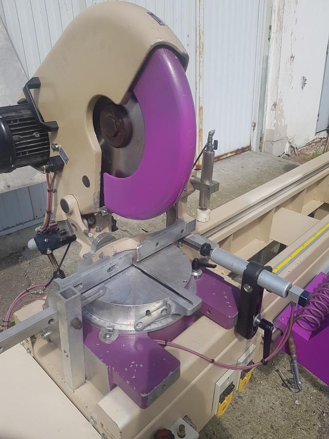 Used FOM MOXIE X2 LONG DOUBLE-HEADED ALUMINIUM SAW