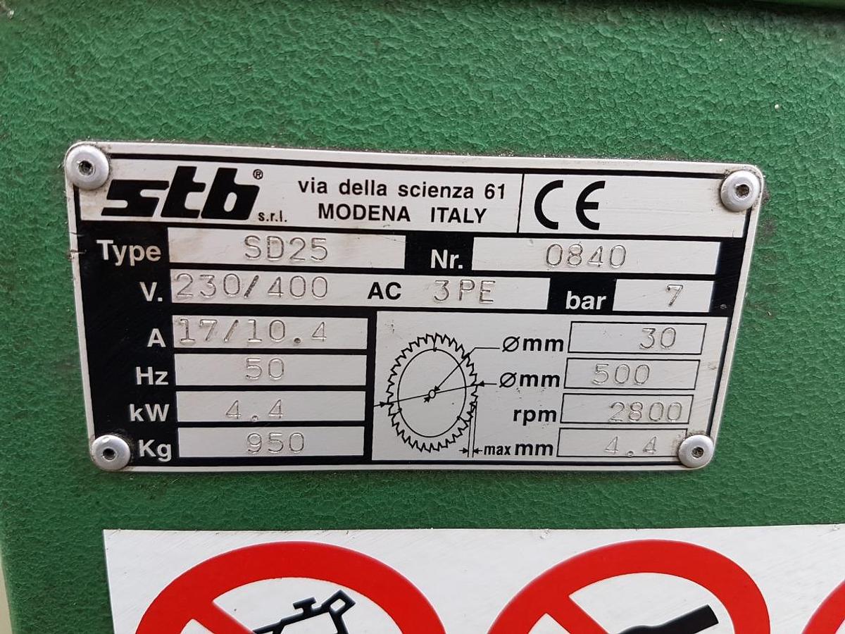 Używane PIŁA DWUGŁOWICOWA STB SD 25 ROK 2000
