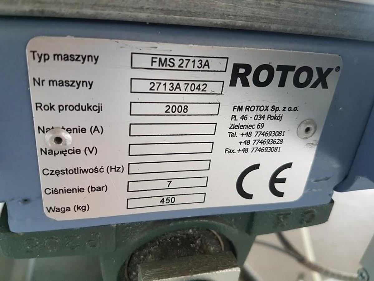Używane STÓŁ DO OKUWANIA ROTOX FMS 2713A  ROK 2008