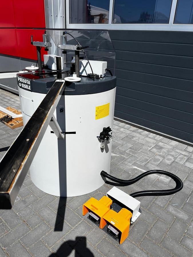 Used CORNER CRIMPING MACHINE PRESSTA EISELE 4000, YEAR 2014