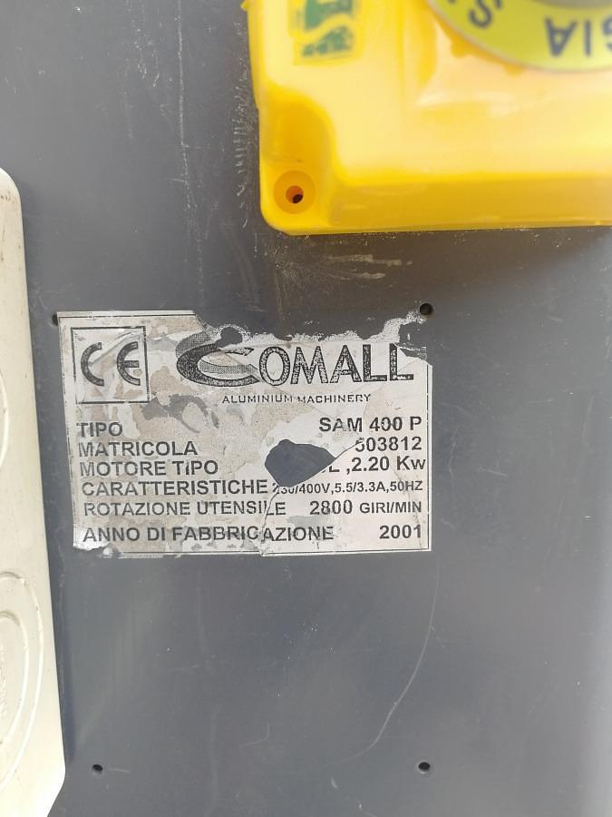 Used SINGLE HEAD SAW COMALL SAM 400P YEAR 2001