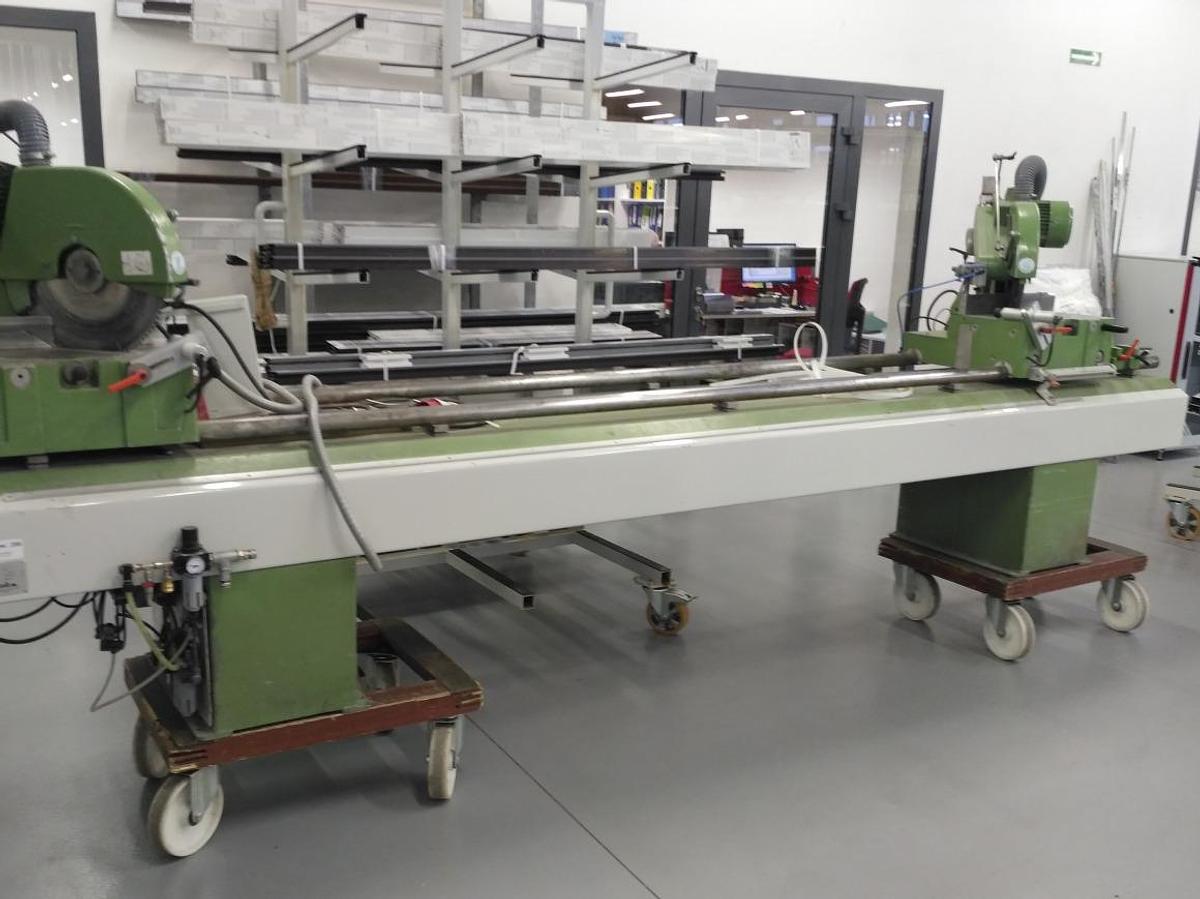 Used HAFFNER DOUBLE-HEAD SAW DGS 188