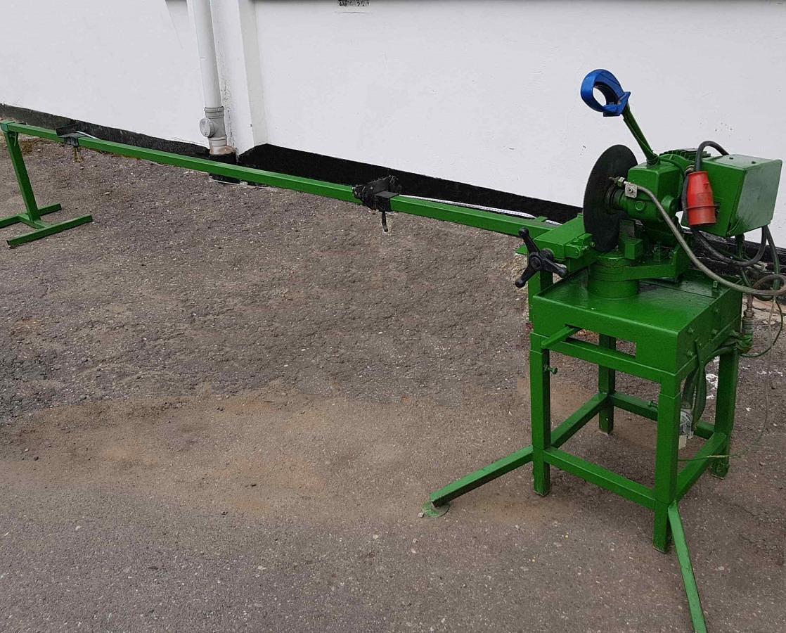 Used STEEL PROFILE TRIMMING MACHINE