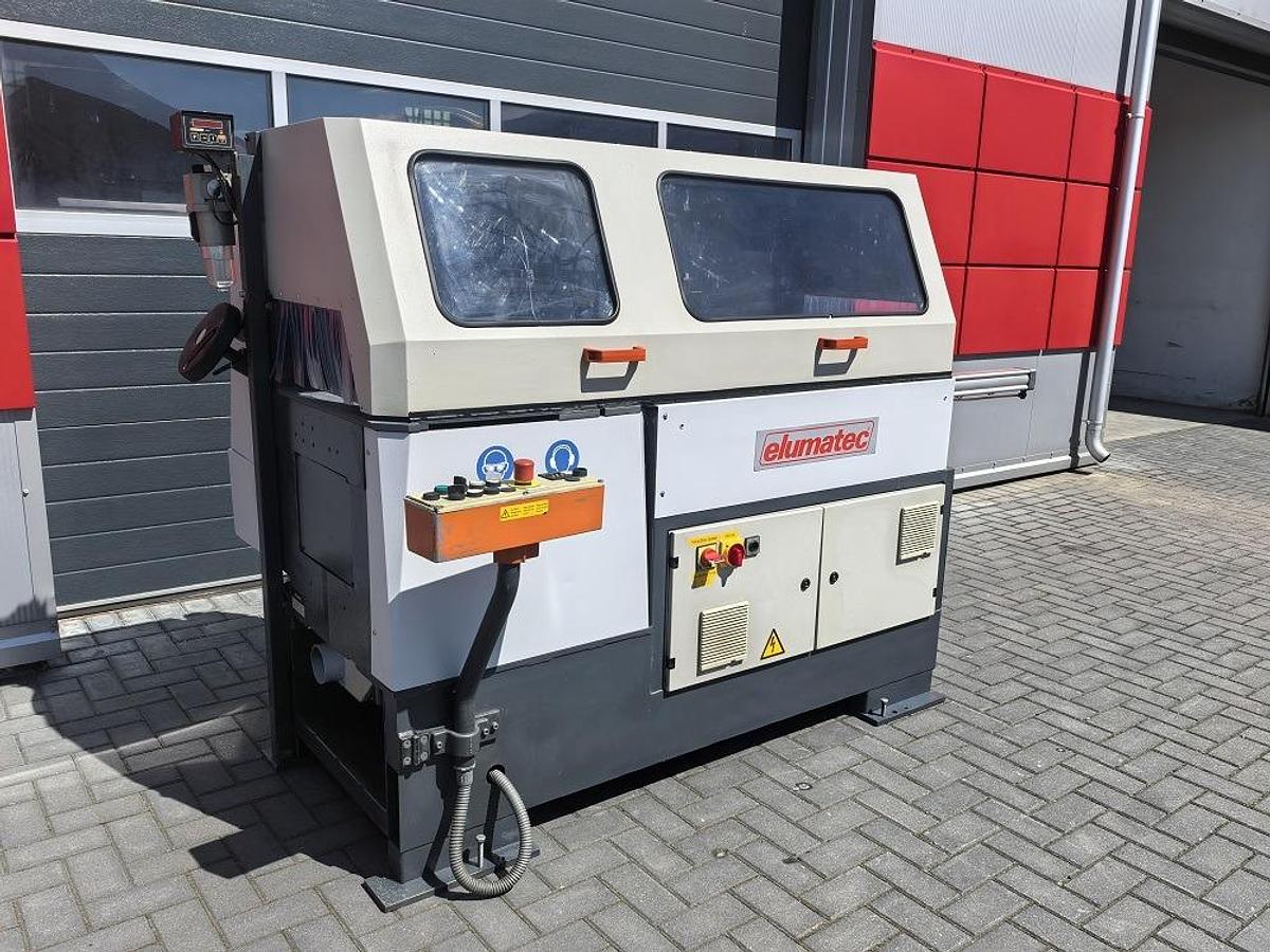 Używane AUTOMAT DO CIĘCIA ELUMATEC SA 142/37 ROK 2006