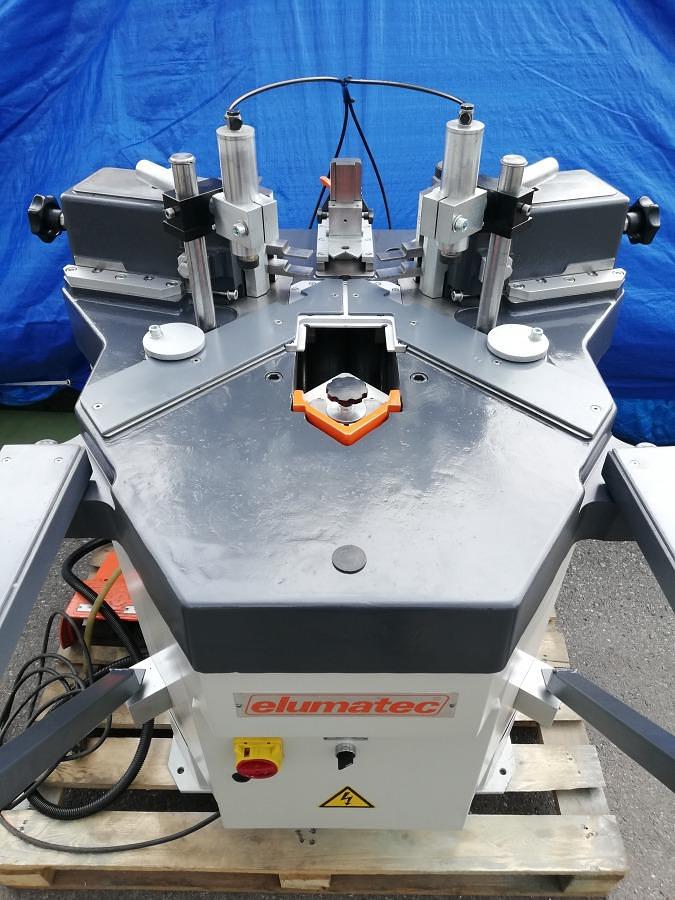 Used ELUMATEC CORNER CRIMPING MACHINE EP 124