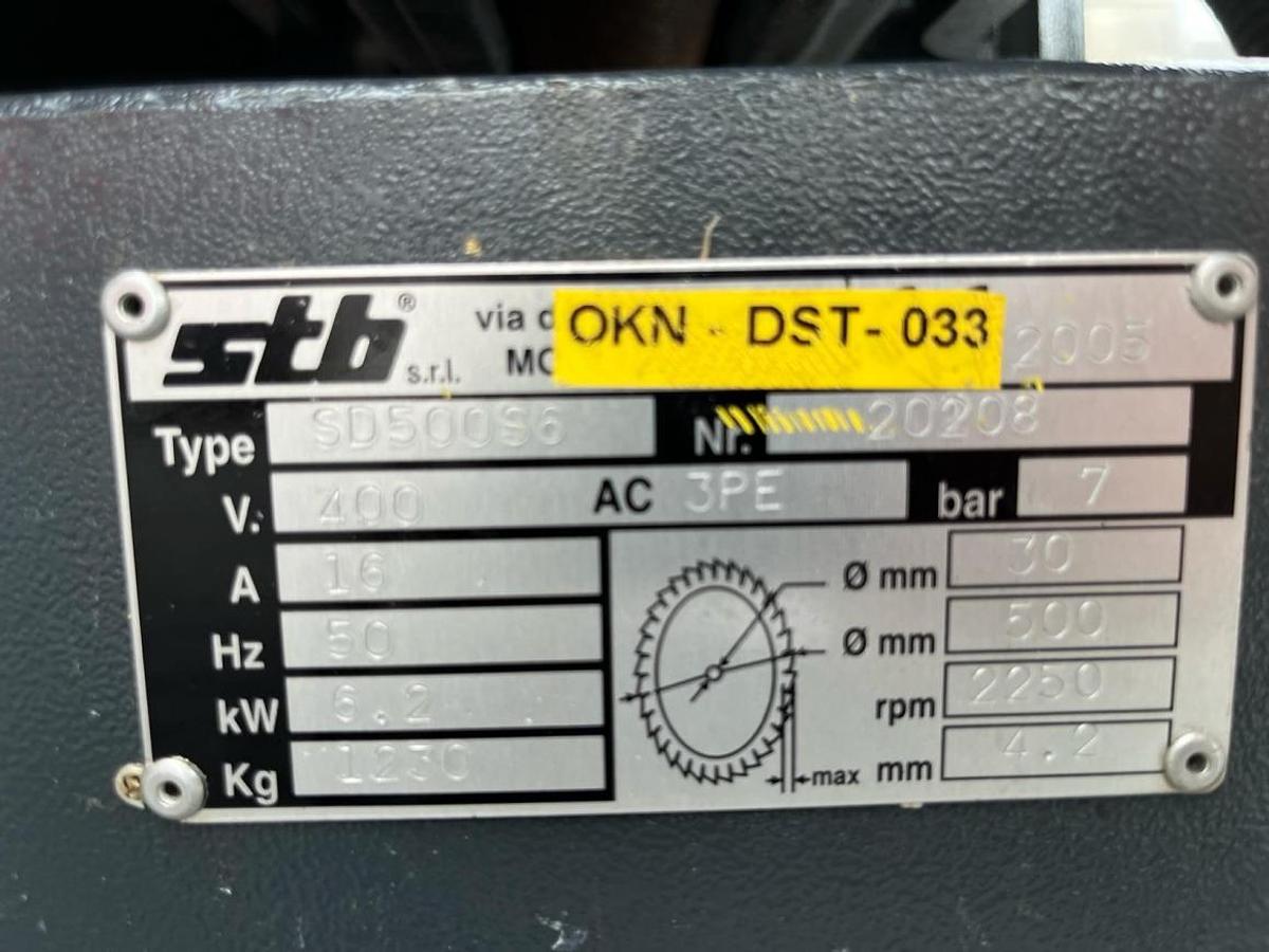 Used AUTOMATIC SAW / DOUBLE HEAD STB / FIMTEC SD 500 S6 YEAR 2005