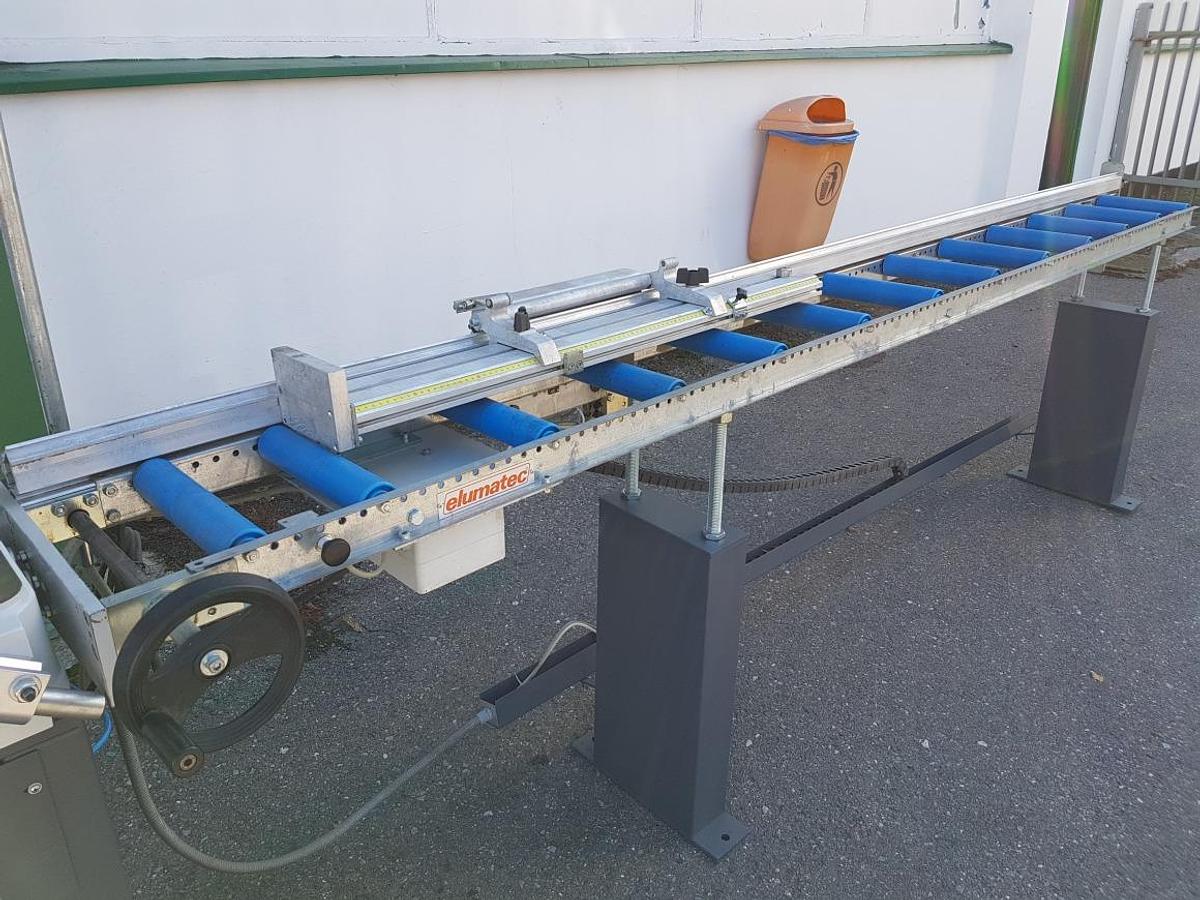 Used ELUMATEC SINGLE HEAD AUTOMATIC SAWING MACHINE MGS 73/33 2001 YEAR