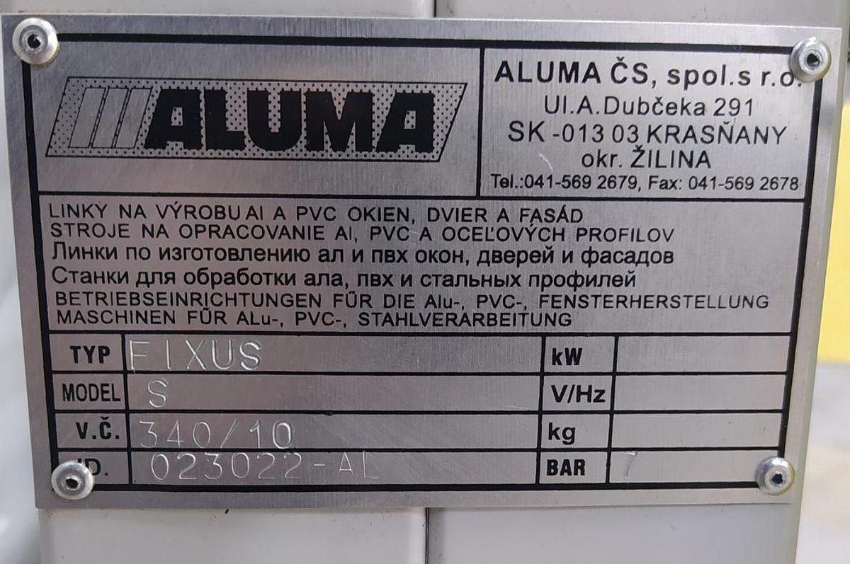 Used INSPECTION AND GLAZING PRESS ALUMA FIXUS S