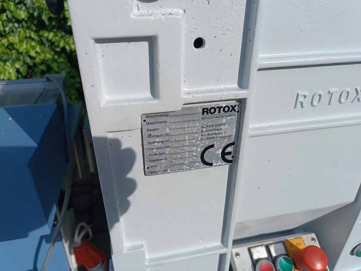 Używane PIŁA DO LISTEW PRZYSZYBOWYCH ROTOX GLA 403 ROK 2006