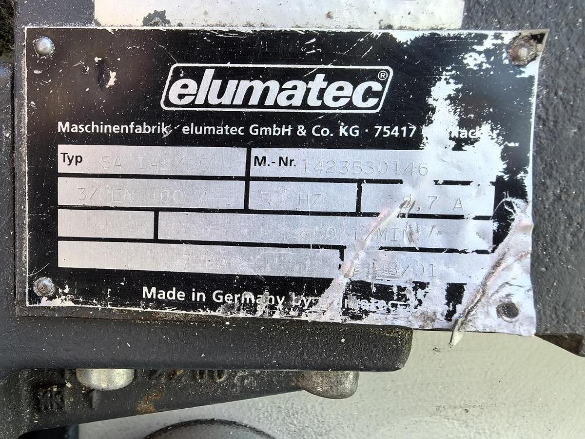 Używane AUTOMAT DO CIĘCIA ELUMATEC SA 142/35 ROK 2001