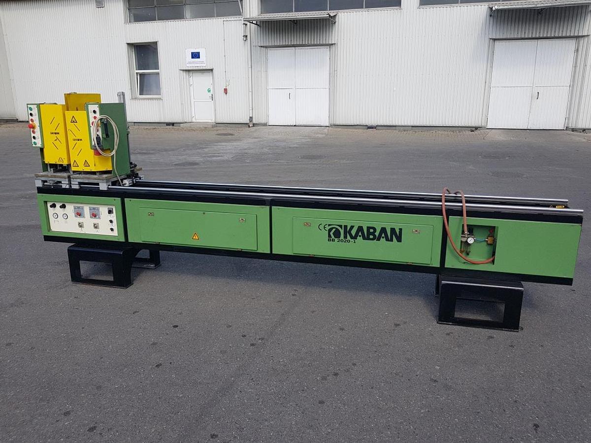 Used DOUBLE HEAD WELDING MACHINE KABAN BB 2020 YEAR 2005