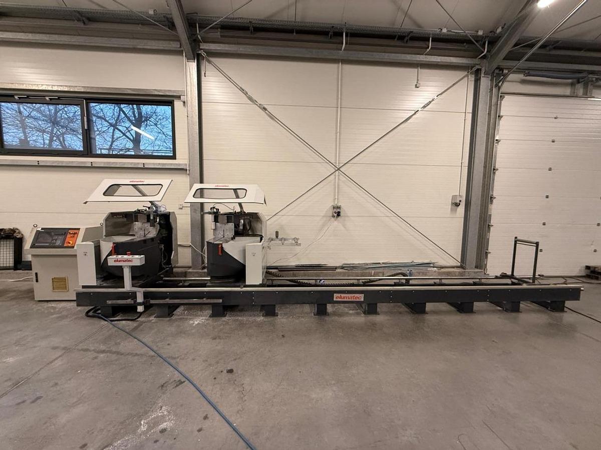 Used ELUMATEC DOUBLE-HEAD AUTOMATIC SAW DG 244 YEAR 1998