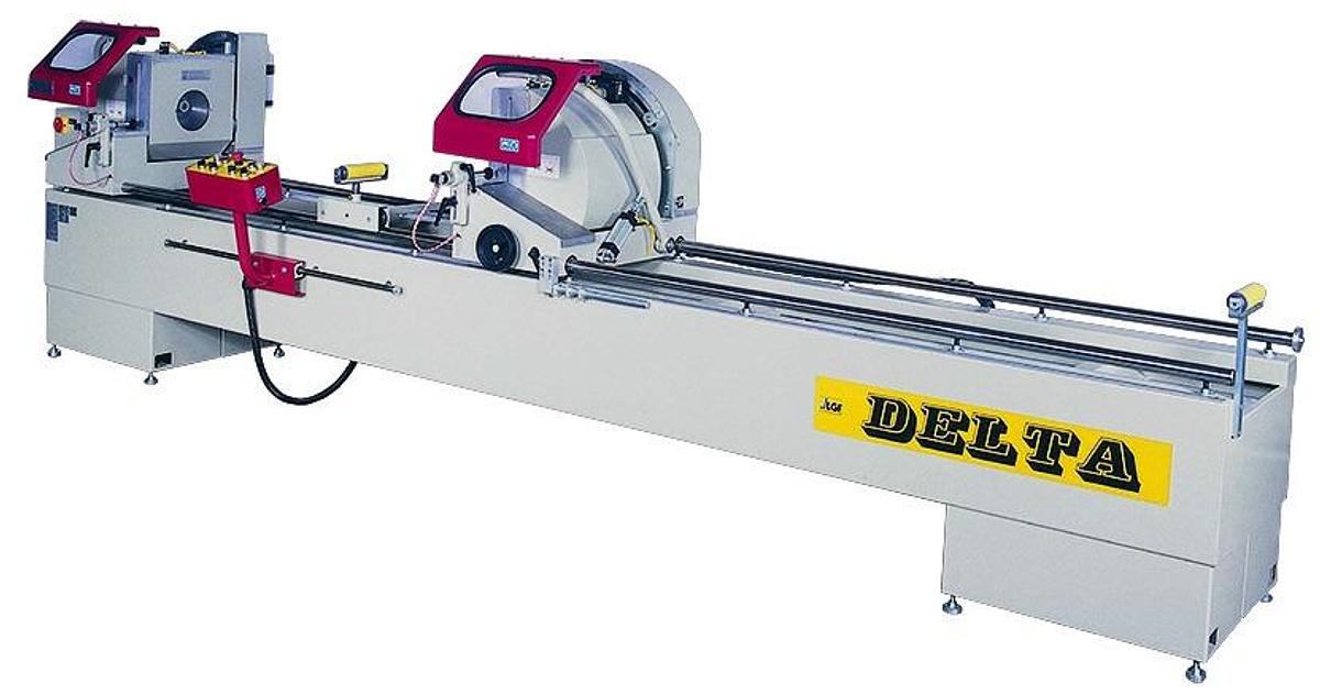 Used DOUBLE-HEADED SAW LGF / PREZ-MET DELTA YEAR 2000