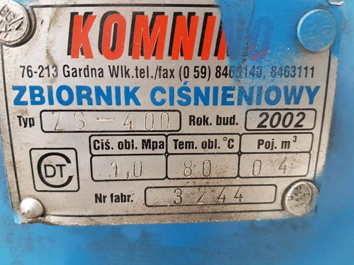 Used COMPRESSOR - SCREW COMPRESSOR AIRPOL 5/0,8 NK40 YEAR 2002