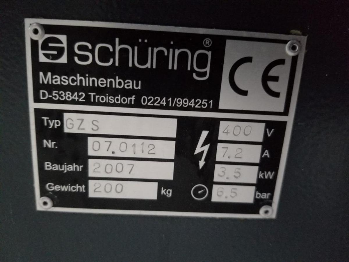 Used GLAZING BAR SAW SCHURING GZS YEAR 2007