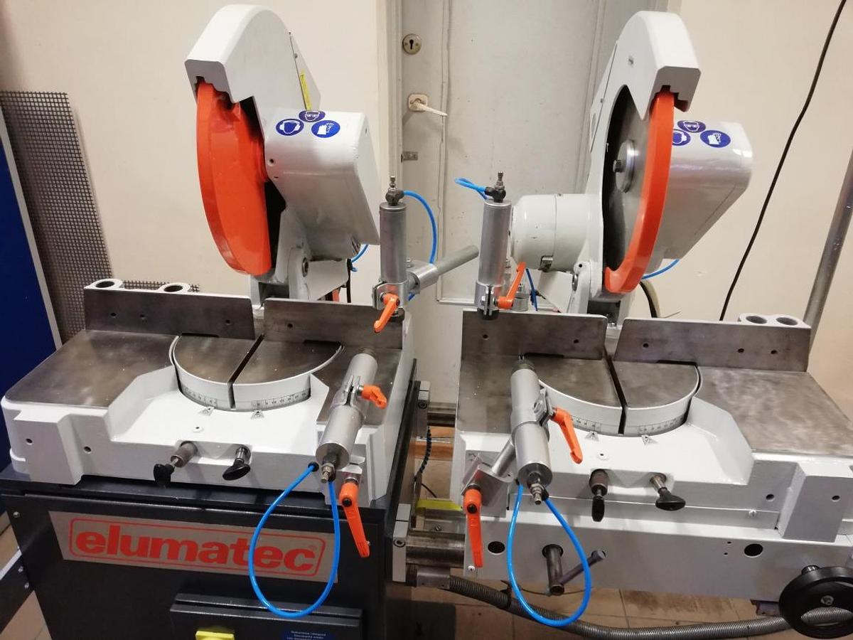 Used ELUMATEC DOUBLE-HEAD SAW DG 79 YEAR 1996