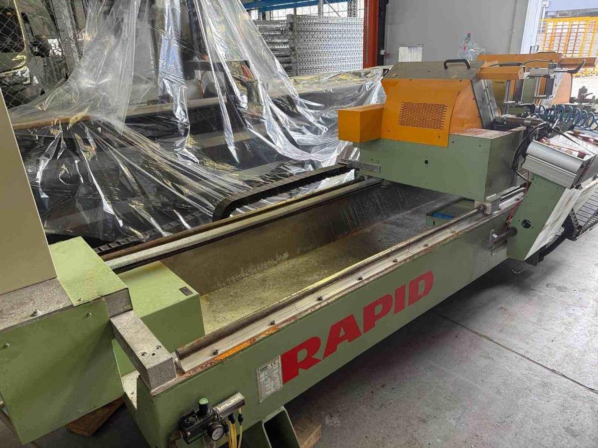 Used AUTOMATIC DOUBLE-HEADED SAW RAPID DGL 200E YEAR 2005