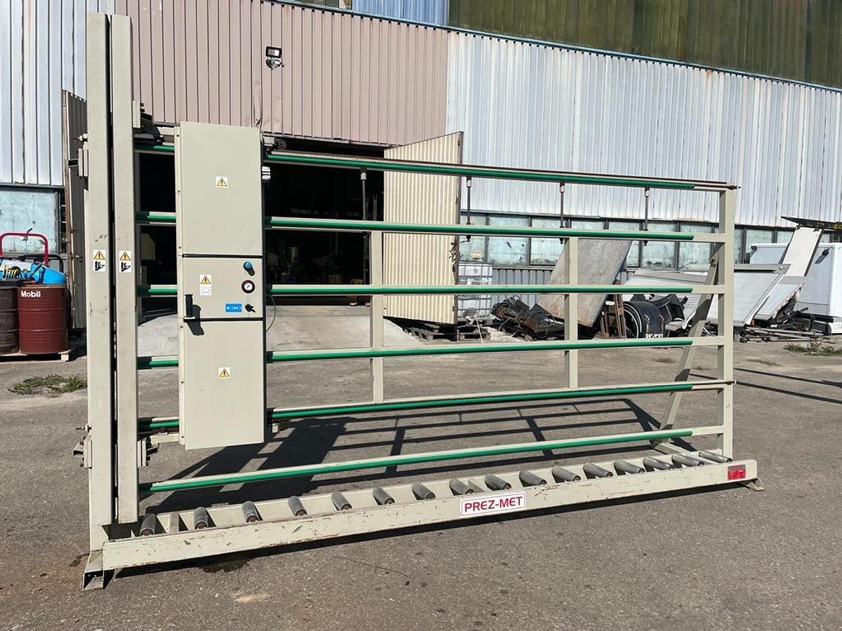 Used INSPECTION AND GLAZING PRESS PREZ-MET COM1 YEAR 2001