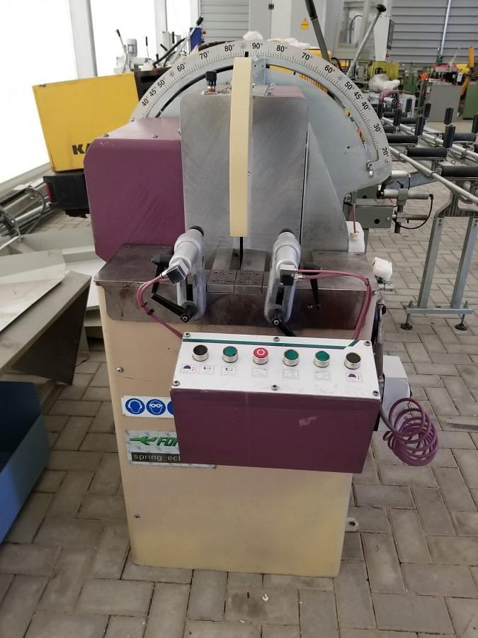 Used SINGLE HEAD AUTOMATIC SAW FOR ALUMINIUM FOM INDUSTRIE SPRING ECHO