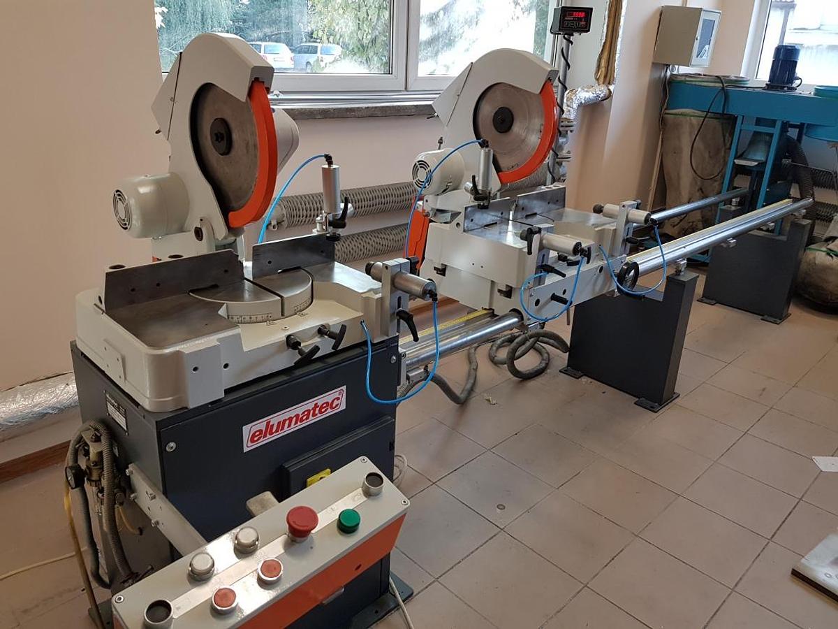Used ELUMATEC DOUBLE-HEAD SAW DG 79 YEAR 1999