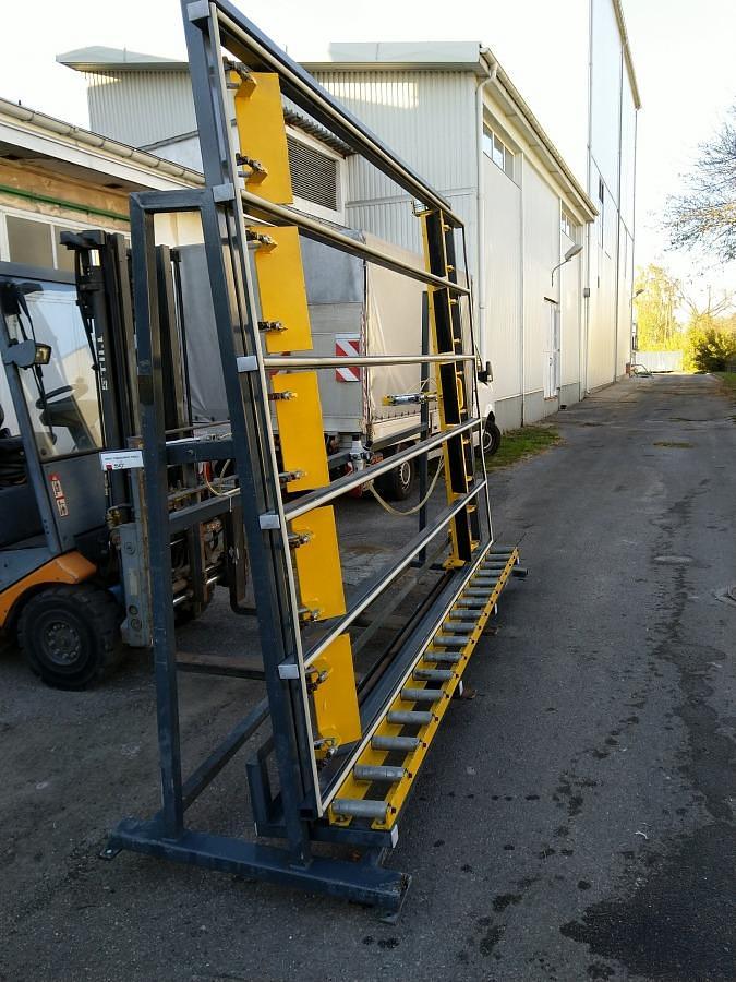 Used PRESS FOR INSPECTION AND GLAZING OF SCHURING