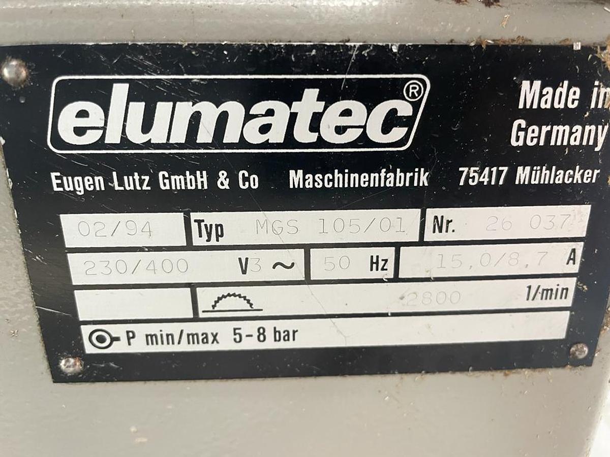 Używane PIŁA JEDNOGŁOWICOWA ELUMATEC MGS 105
