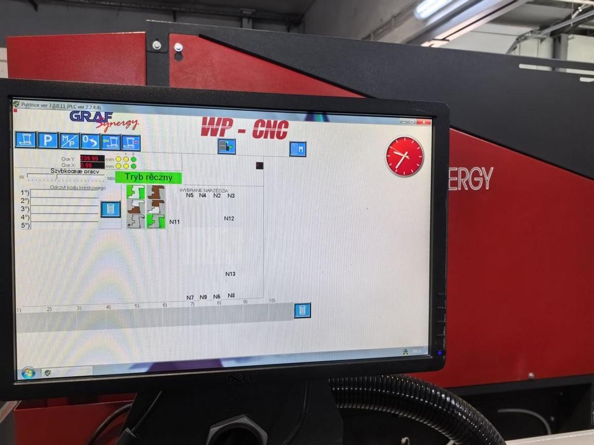 Używane OCZYSZCZARKA CNC GRAF SYNERGY WP CNC TURBO ROK 2015