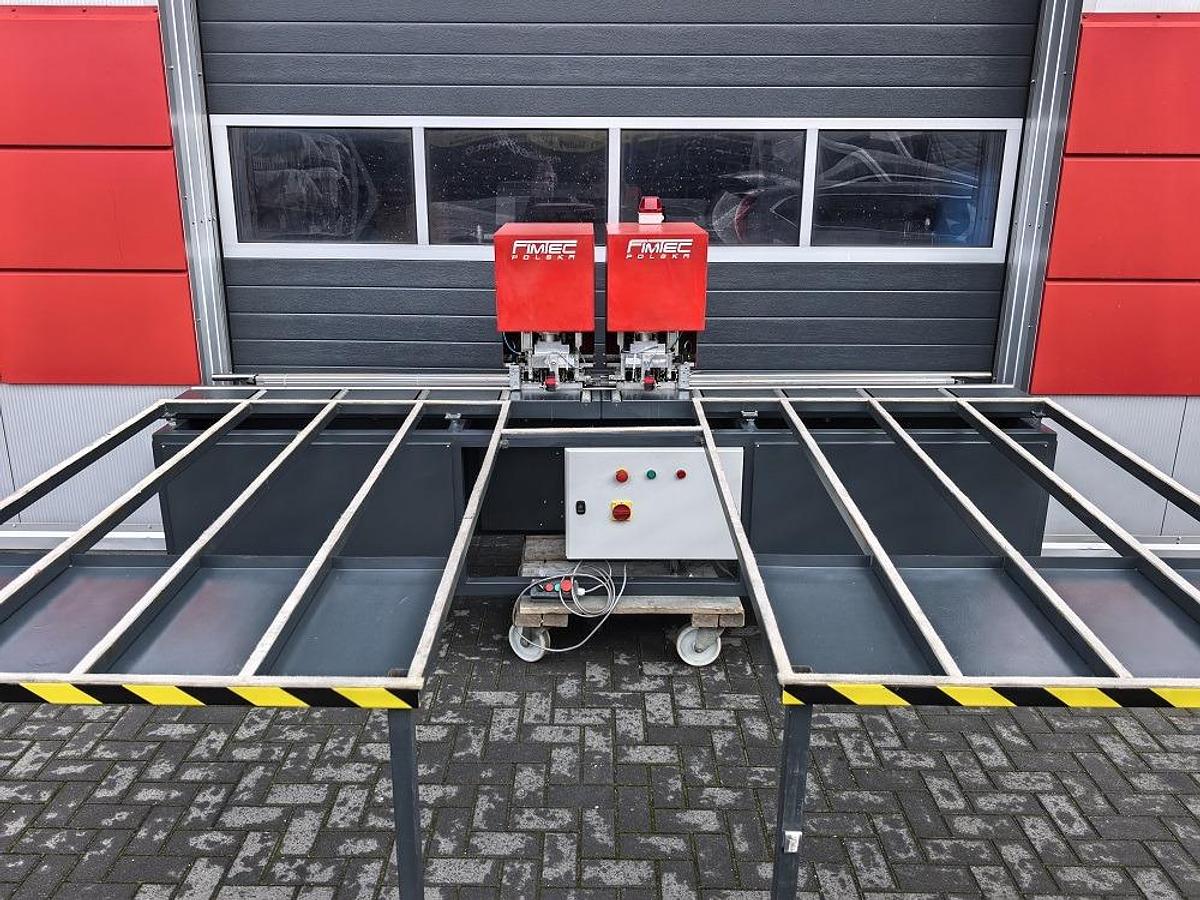 Used AUTOMATIC FIMTEC F-16 JO FRAME HINGE HOLE DRILLING MACHINE 2013 FIMTEC AUTOMATIC HORIZONTAL HOLE DRILLER F-16 JO YEAR 2013