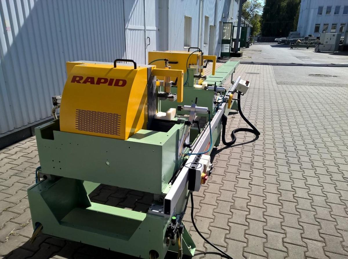 Used RAPID DGL 200 M DOUBLE-HEAD SAW YEAR 2002