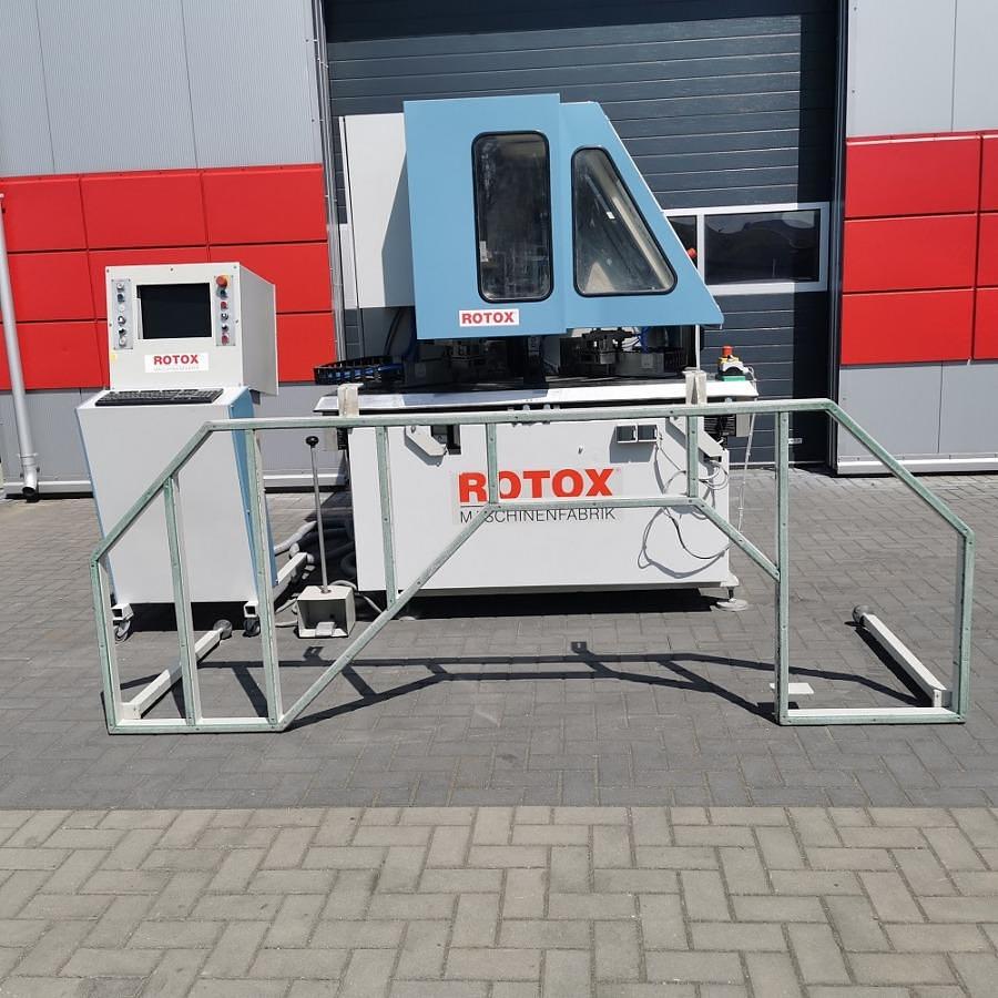 Używane OCZYSZCZARKA CNC DO NAROŻY ROTOX EPA 473 ROK 2000