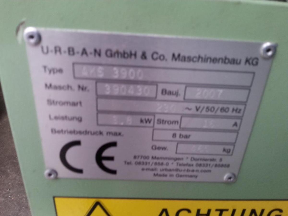 Używane ZGRZEWARKA DWUGŁOWICOWA URBAN AKS 3900 ROK 2007