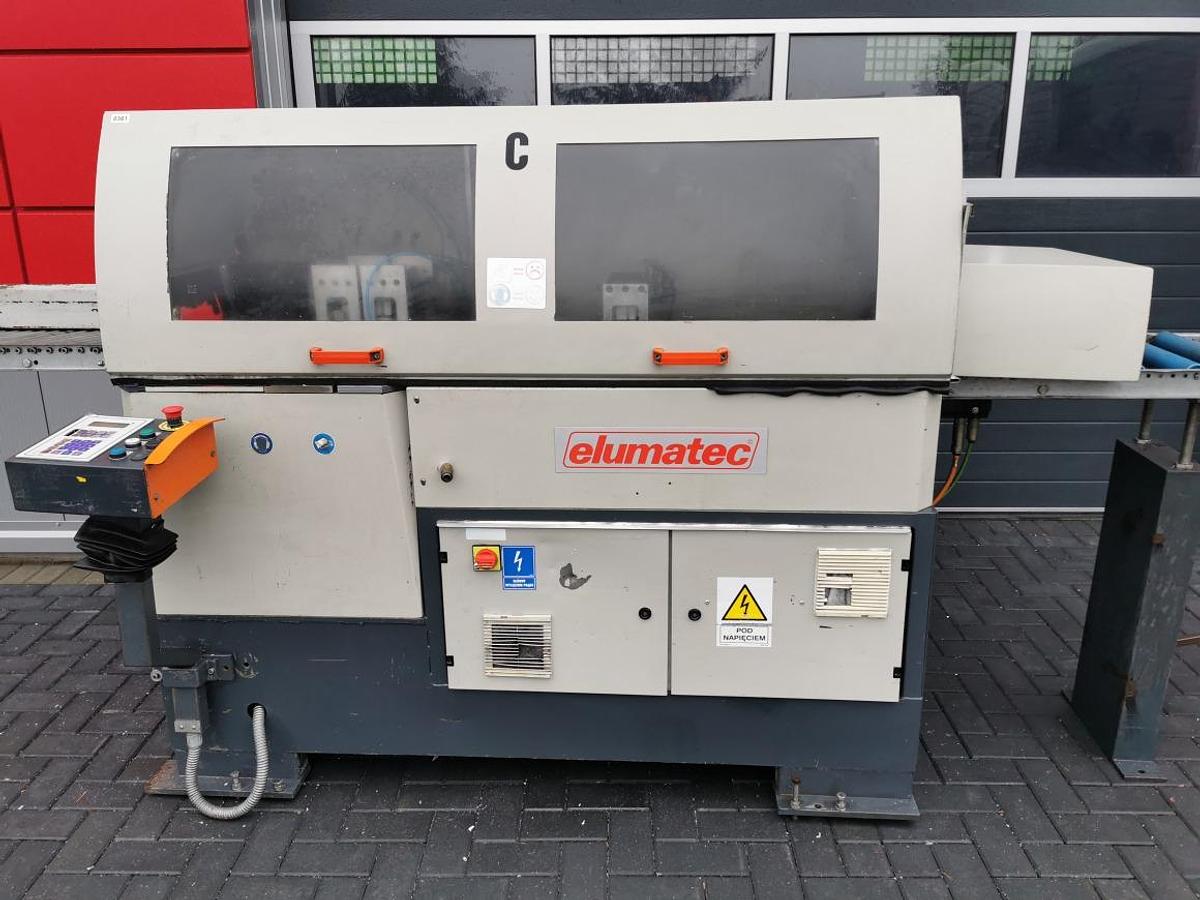 Used ELUMATEC AUTOMATIC CUTTING MACHINE SAS 142/41 YEAR 2006
