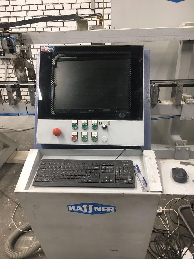 Used HAFFNER CUTTING AND MACHINING CENTRE TYPE 220 WITH AUTOMATIC REINFORCEMENT SAW YEAR 2009