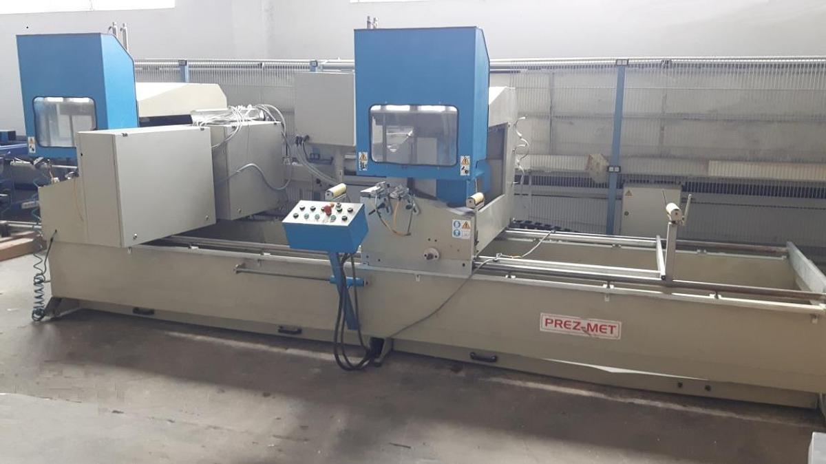 Used AUTOMATIC DOUBLE-HEADED SAW PREZ-MET DCX 550M YEAR 2007