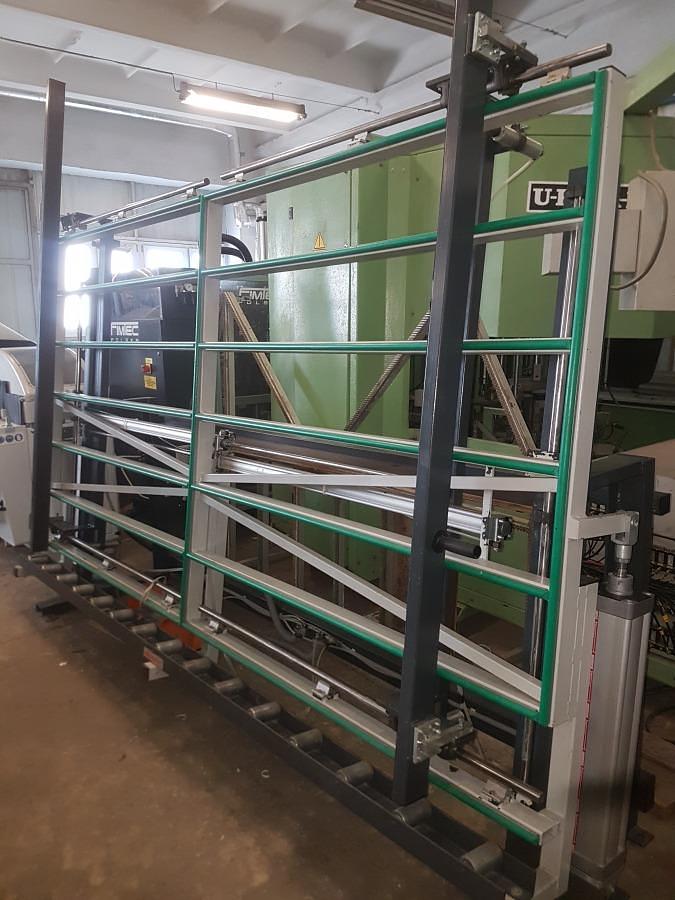 Używane PRASA DO KONTROLI I SZKLENIA ELUMATEC VE 3000