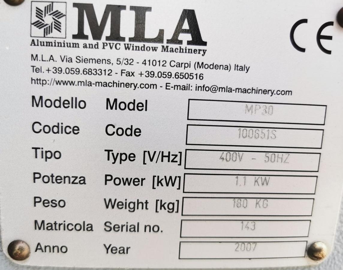 Używane KLAMKOWNICA AUTOMAT MLA MP 30  ROK 2007