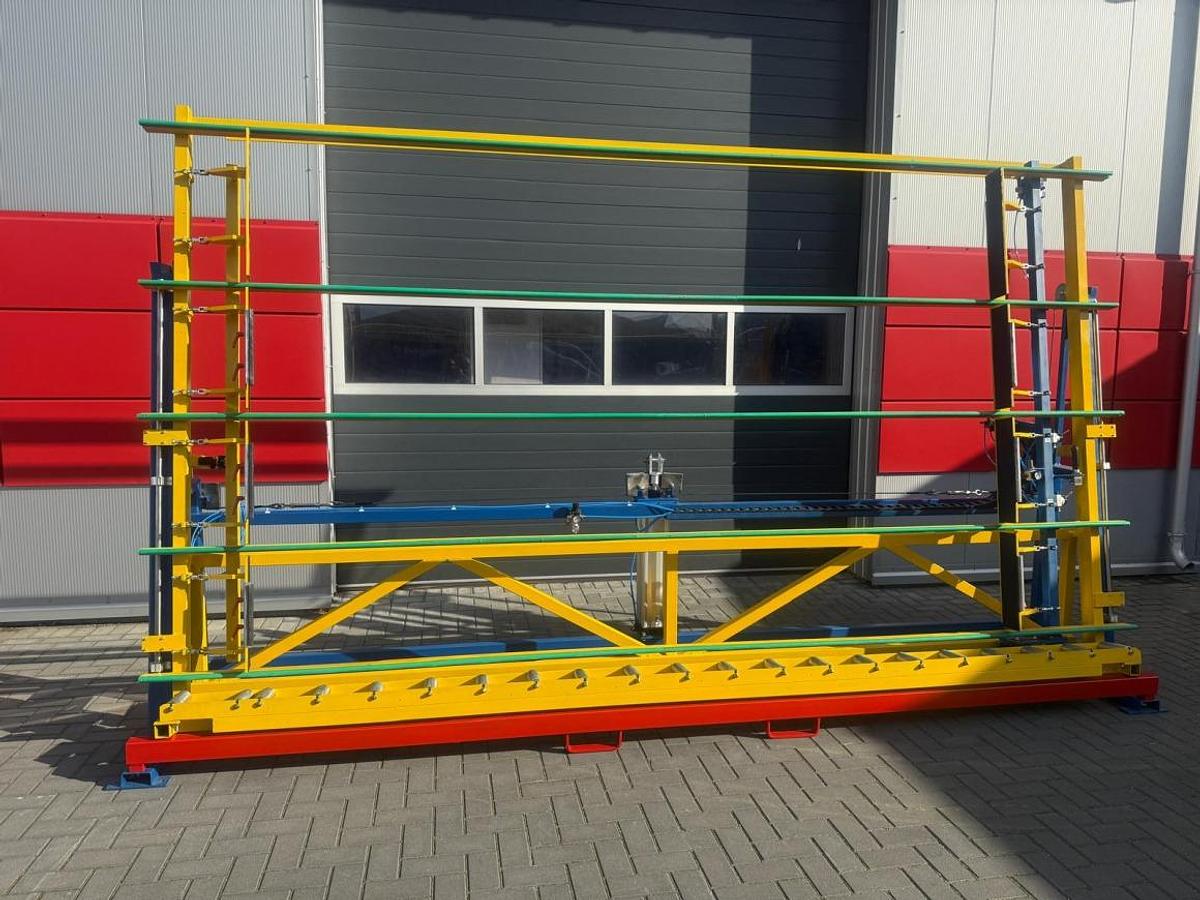 Used INSPECTION AND GLAZING PRESS MELKA PS 01 D YEAR 2005