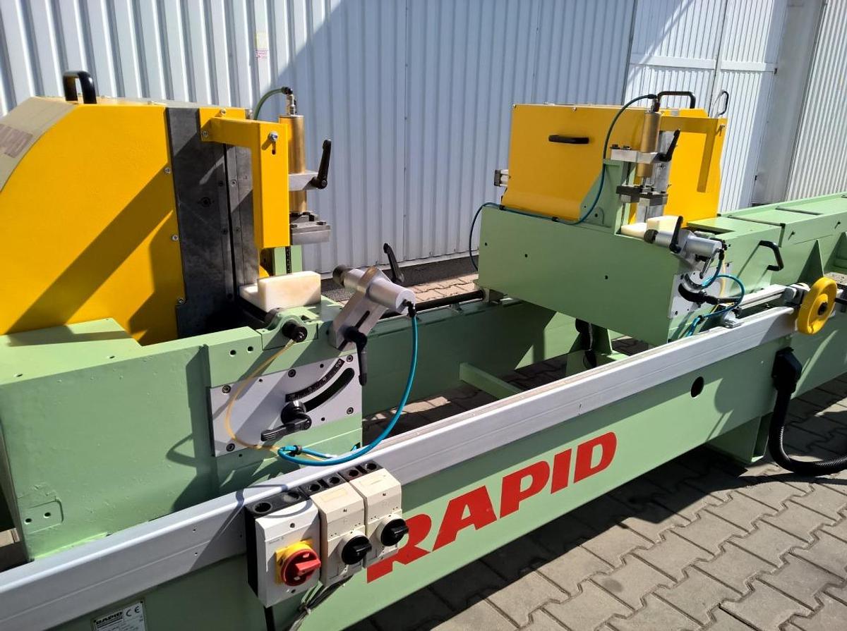 Used RAPID DGL 200 M DOUBLE-HEAD SAW YEAR 2002