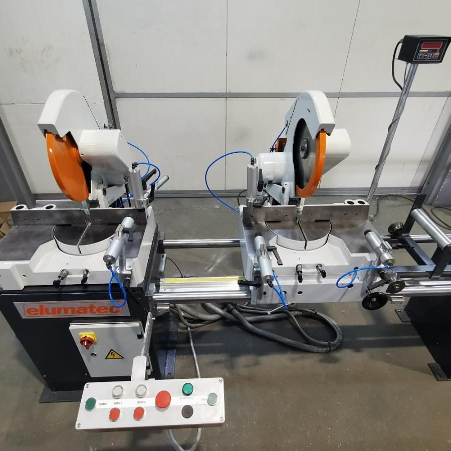Used ELUMATEC DOUBLE-HEAD SAW DG 79 LONG