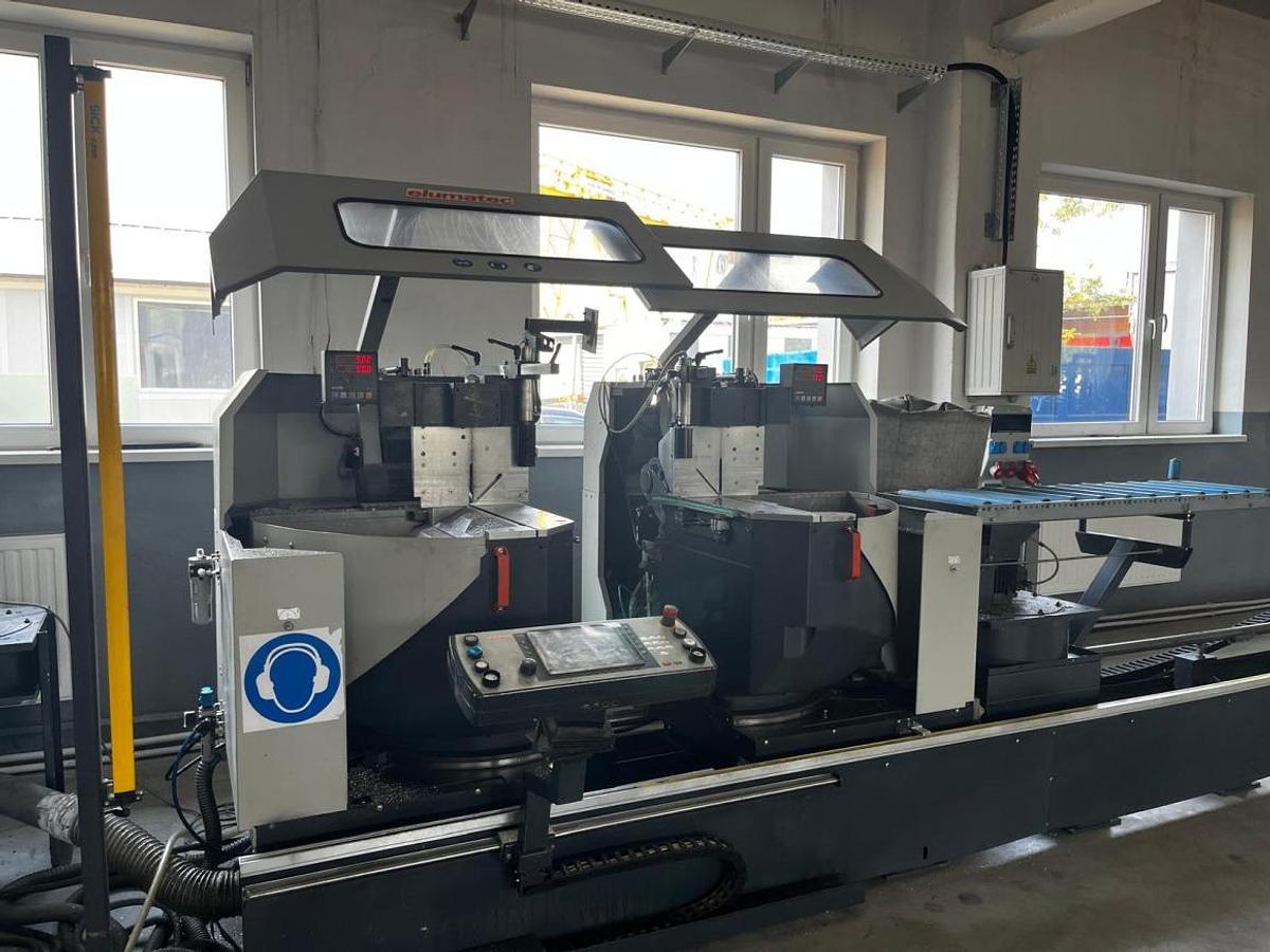 Used ELUMATEC DOUBLE-HEAD AUTOMATIC SAW DG 244/02 YEAR 2010