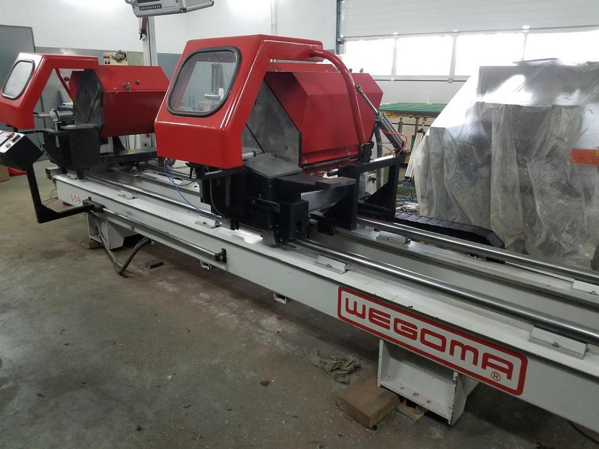 Used DOUBLE-HEADED SAW / AUTOMATIC WEGOMA DS 130 H/G YEAR 2011