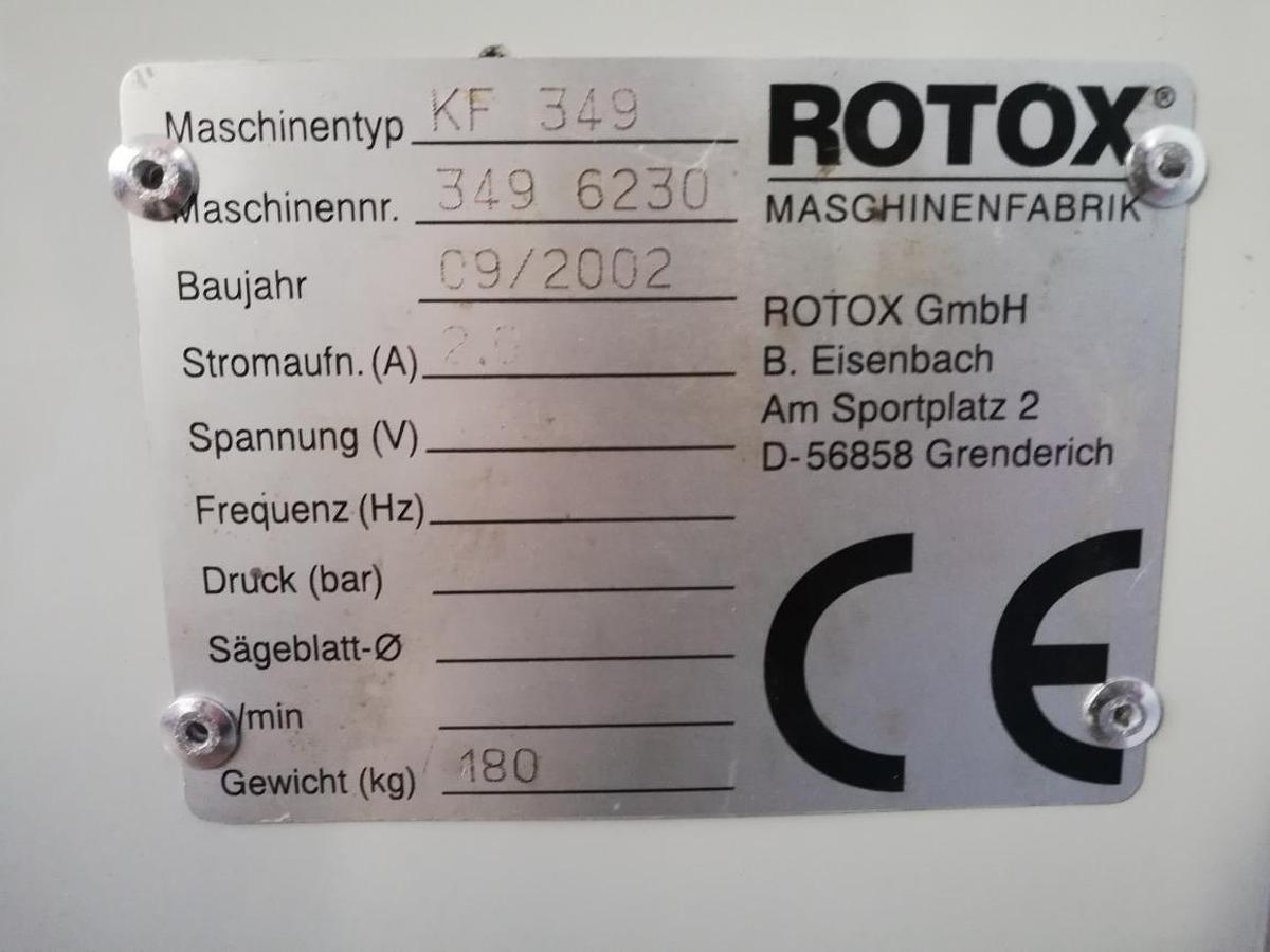 Used MILLING AND COPYING MACHINE (HANDLE) ROTOX KF 349 YEAR 2002