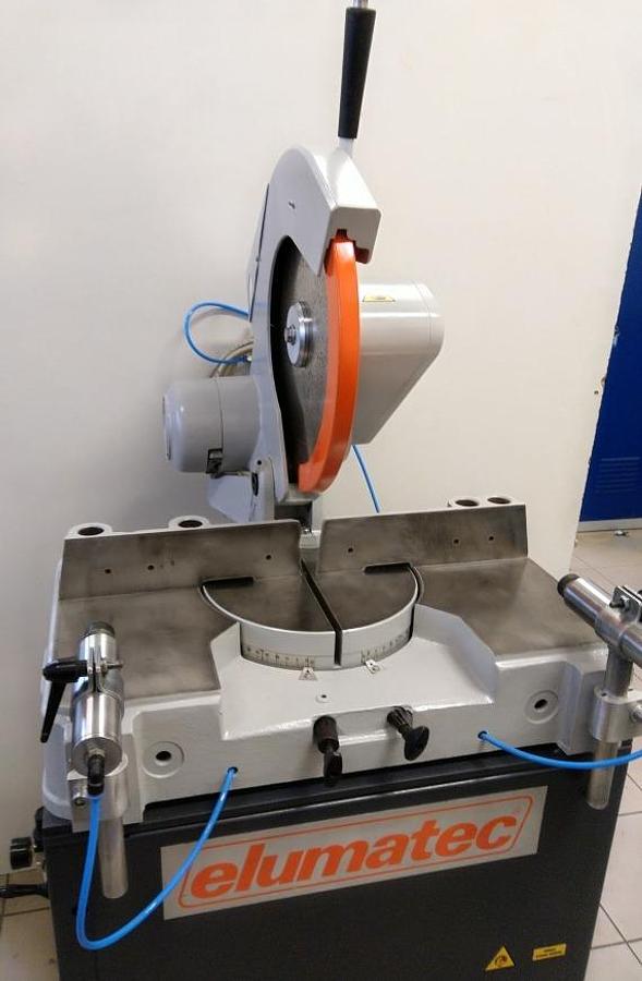 Used ELUMATEC SINGLE HEAD SAW MGS 72/30
