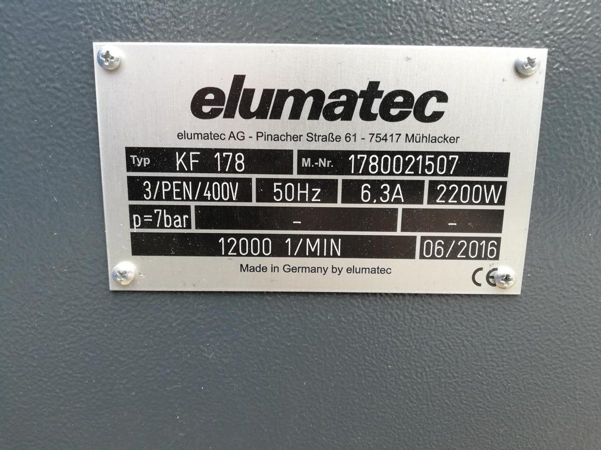 Używane FREZARKO - KOPIARKA ELUMATEC KF 178 ROK 2016