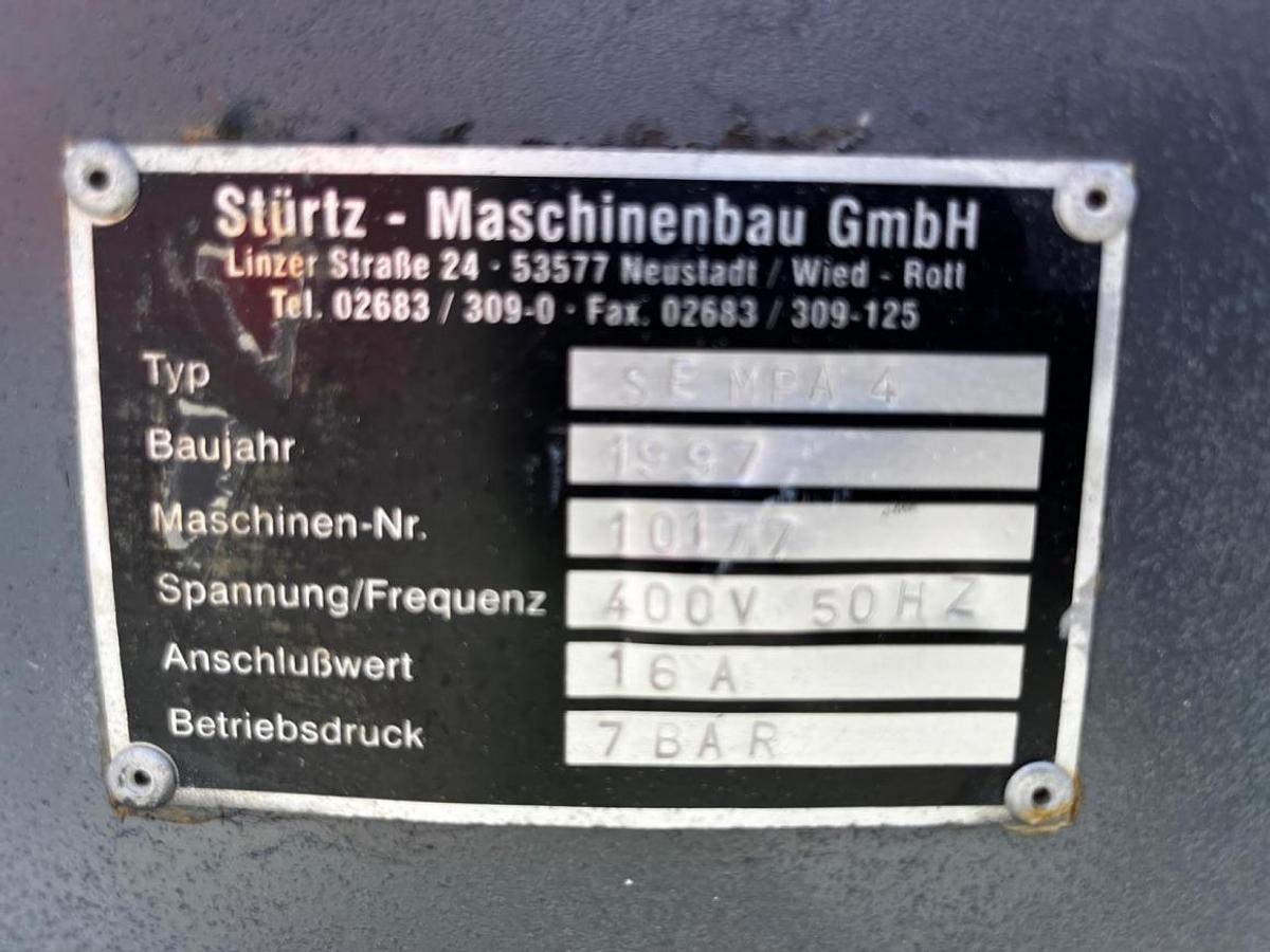 Used CLEANING MACHINE ELUMATEC SE MPA 4 YEAR 1998