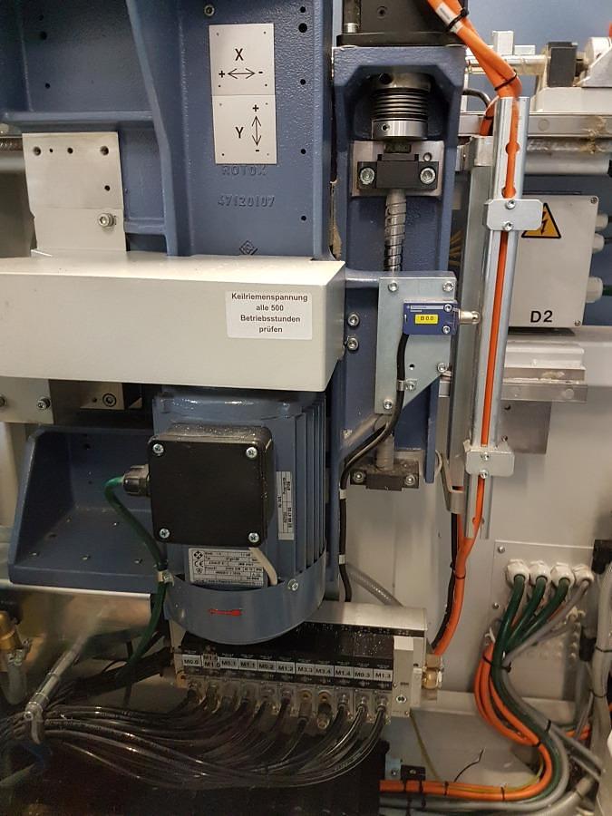 Używane OCZYSZCZARKA CNC DO NAROŻY ROTOX EPA 472  ROK 2012